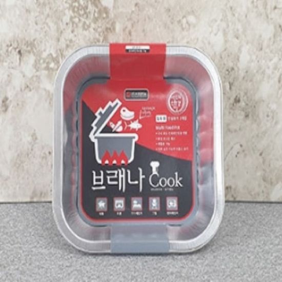 한강라면 사각 안심용기 알루 WE90D12
