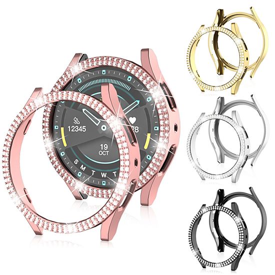 갤럭시워치7 큐빅 유광 하드 커버 케이스 40mm 44mm