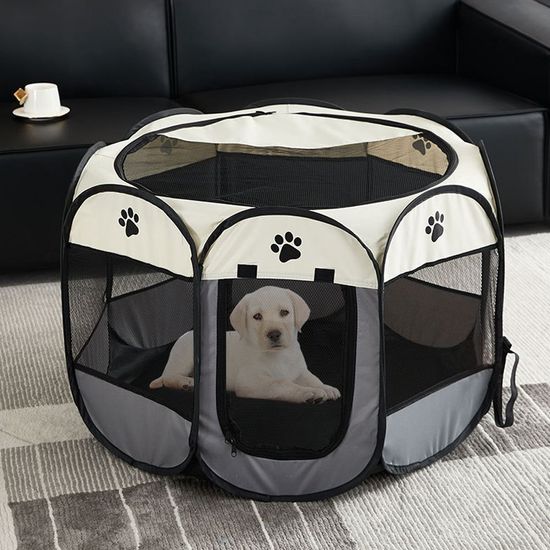 애완동물 접이식 팔각 텐트 73cmX43cm(WD52933)
