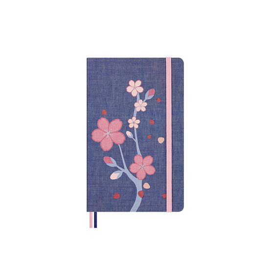 [25벚꽃]플레인/블루 L