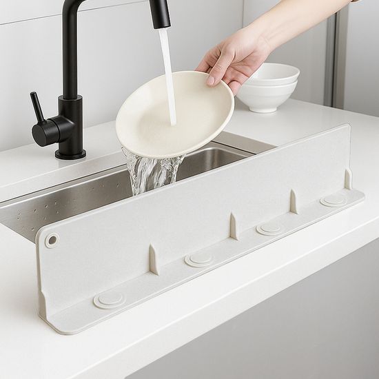 레토 안떨어지는 완벽흡착 싱크대 물막이 LKD-WC01