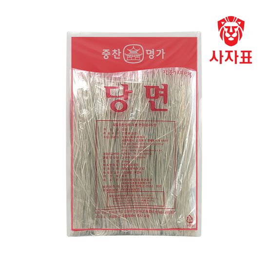 [사자표]중찬명가 중화당면(중식용) 2kg