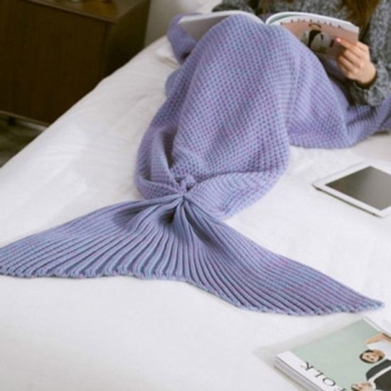 [특가]인어공주 니트담요 L 4컬러