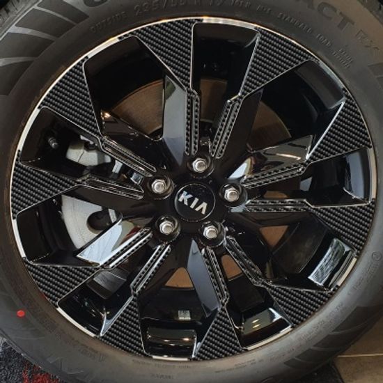 기아 카니발 4세대 KA4 19인치 휠스티커/1세트