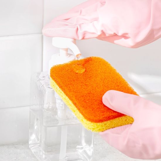 [바이홈] 천연 셀룰로오스 수세미 6P