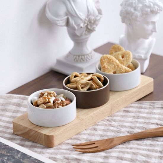 바람 소스볼 홈 트레이 포함 세트 4p 4color 택1