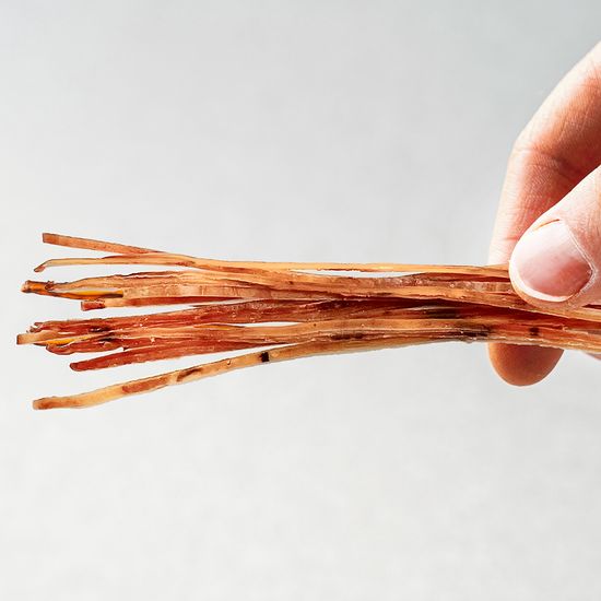 쫄깃 말랑 안주 오정 귀채 소면 쫄쫄이 브라운 200g