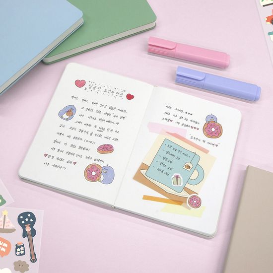 나의색 나의하루 vol.7 노트 - 유선/무선