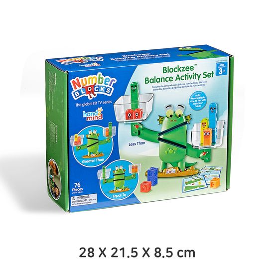 넘버블럭스 블록지 양팔저울