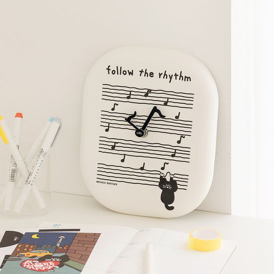 Brunch Brother 도자기 벽시계