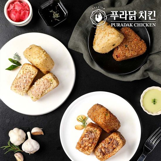 [푸라닭] 시그니처 주먹밥 2종 14팩 패키지