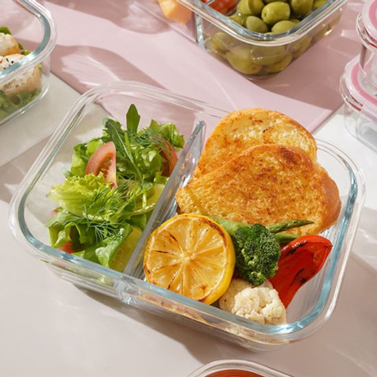 제이니 더레드 오븐글라스 밀폐용기 12종 세트