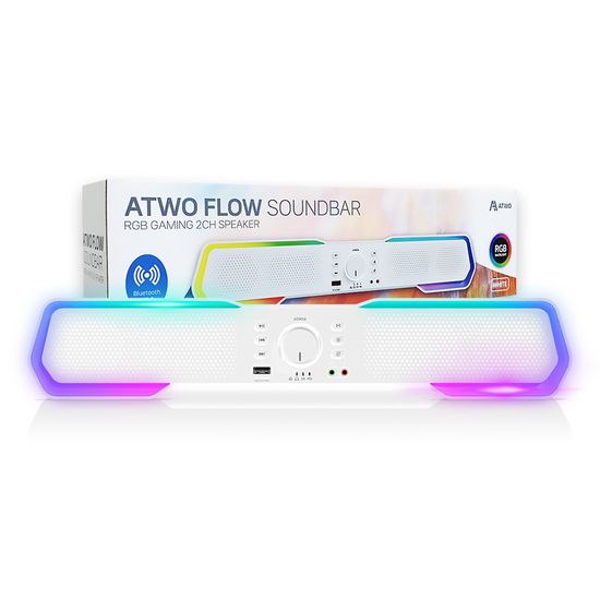 에이투 플로우 블루투스 사운드바 게이밍 스피커