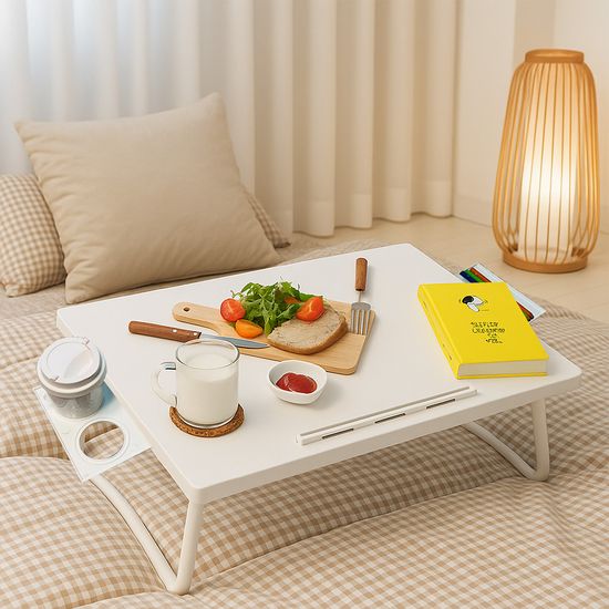 코코 캠핑 베드 패드 태블릿 컵홀더 좌식 테이블 CC51