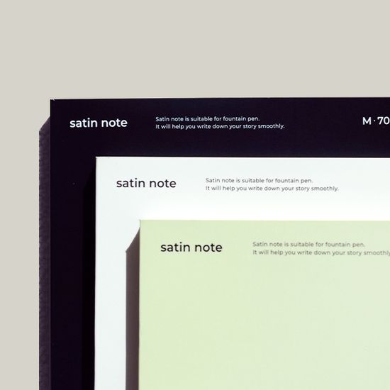 새틴 노트 M70 B6