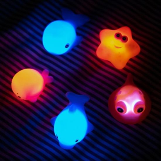 LED 물고기친구들 (하프물범) 목욕놀이 물놀이 장난감