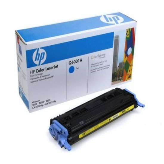 HP 정품 Q6002A (124A) Q6002 6002A 6002 CLJ 1600/2600/2605/CM1015/CM1017/CM1015MFP/CM1017MFP