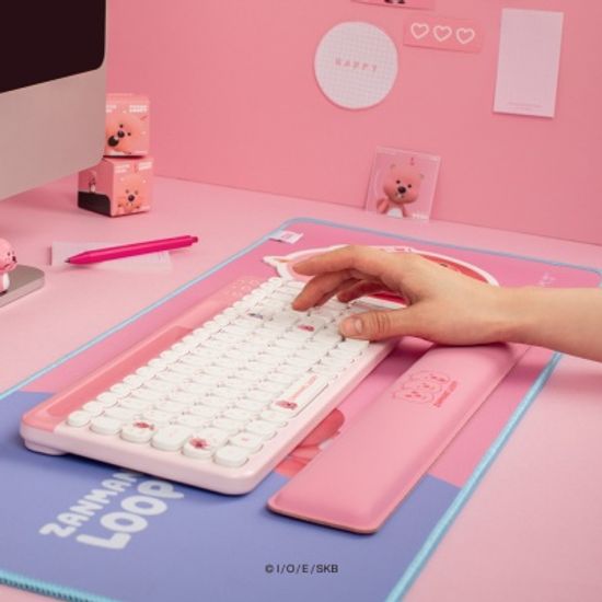 잔망루피 키보드패드 손목받침대