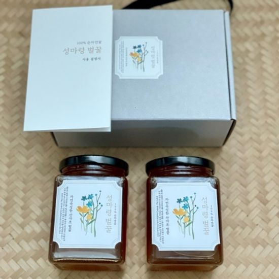 야생화꿀 성마령벌꿀 530g 자연숙성 