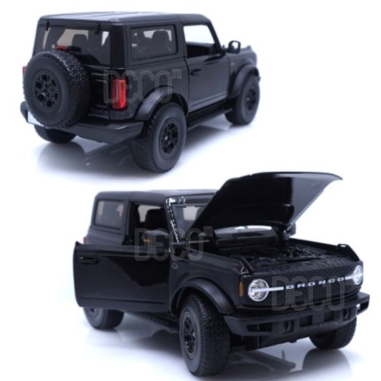 1:18 포드 브롱코 와일드트랙 블랙 미니카 다이캐스트