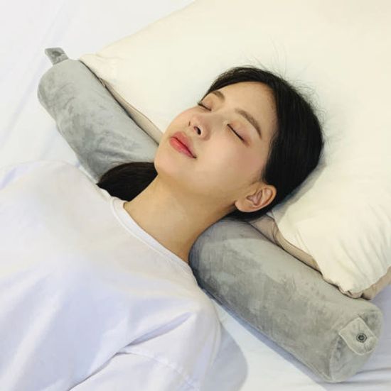 지티스 접히는 목베개 여행용 기내용 목쿠션 다용도