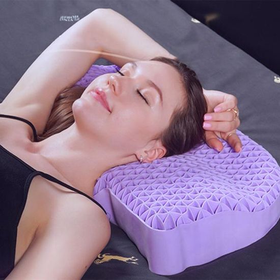 3D TPE 베개  52x35x8/10cm +순면 베개 커버 S319