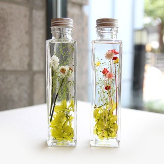 하바리움-롱보틀 프리저브드플라워