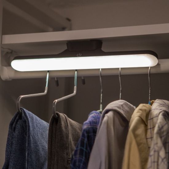 아이린 무선 각도조절 LED 부착등,블랙