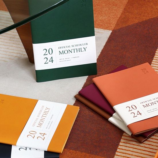 2024 오피셜 빅 먼슬리 스케줄러 (날짜형 A4 월간)