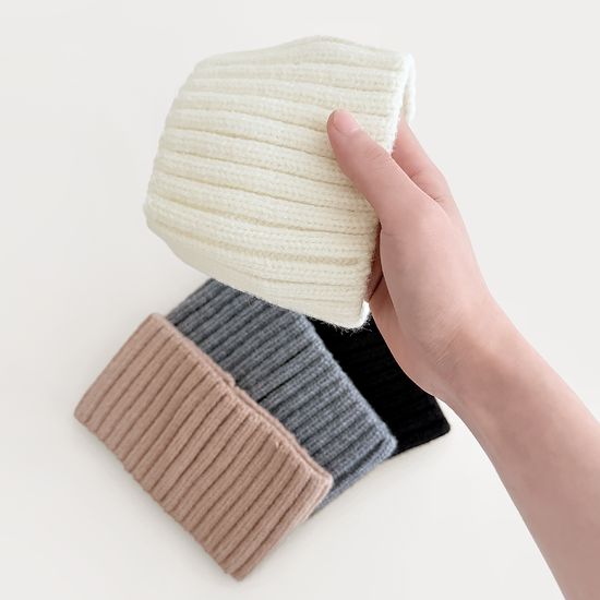 니트 골지 헤어밴드 4color