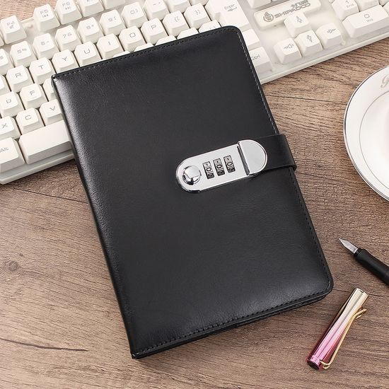 빈티지 비밀번호 다이어리형 노트