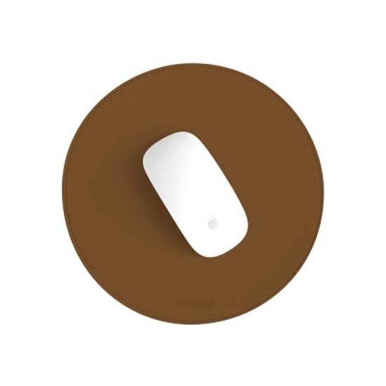 가죽 마우스패드 써클 SOL5C