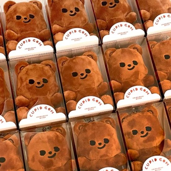 큐피드곰 인형 키링