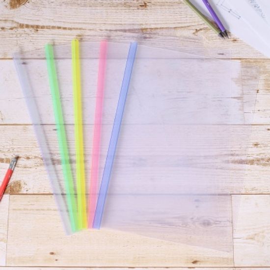 쫄대 클리어파일 10p 세트 A4 쫄대파일