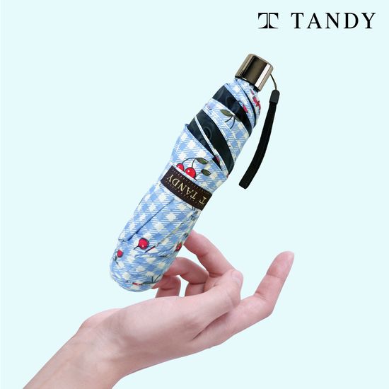 탠디 7K 깅엄체리 초경량 양우산