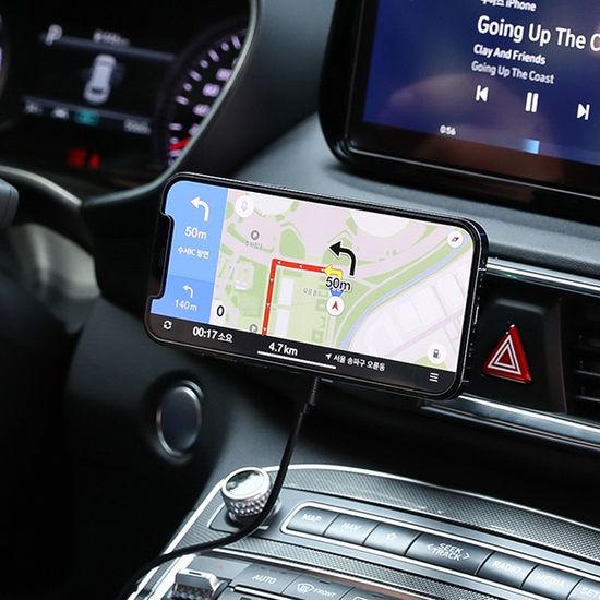 맥세이프 아이스쿨링 차량용 15W 고속무선충전 거치대