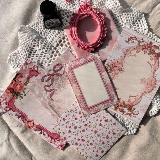 디어로즈 미니편지지