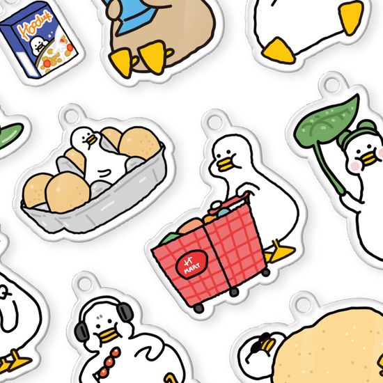 [후덕] 후덕 아크릴 키링 Ver.4