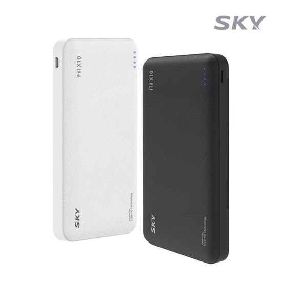 스카이 필 18W 고속충전 보조배터리 10000mAh X10PD