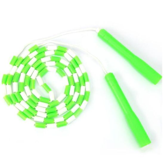 컬러 구슬줄넘기 다이어트 줄넘기 그린 F074