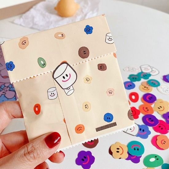 표정 얼굴 꾸미기 선물 포장 스마일 이모티콘 스티커 