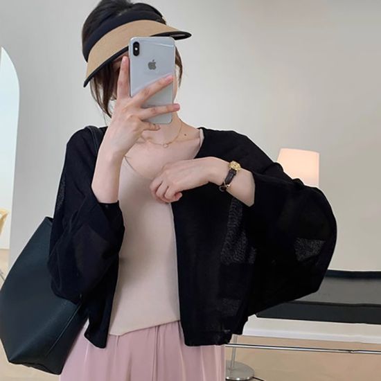 루즈핏 크롭 볼레로 가디건 니트가디건 브이넥가디건