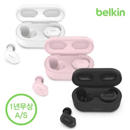 벨킨 사운드폼 플레이 블루투스 무선 이어폰  AUC005