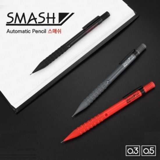 펜텔 논슬립 듀얼그립 0.3mm 샤프펜슬 스매쉬 Q1003