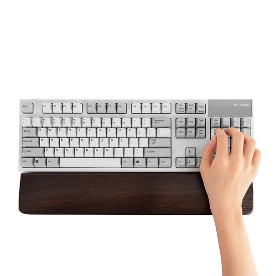 Ekeepment 블랙 웬지 키보드 손목 받침대 팜레스트