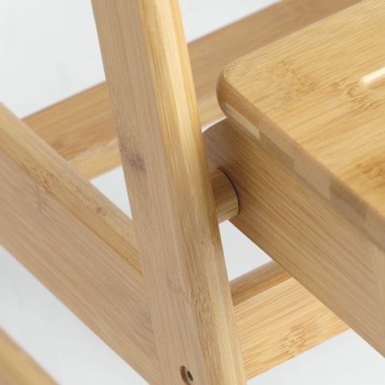 [MORINOKI] 뱀부 접이식 스텝스툴