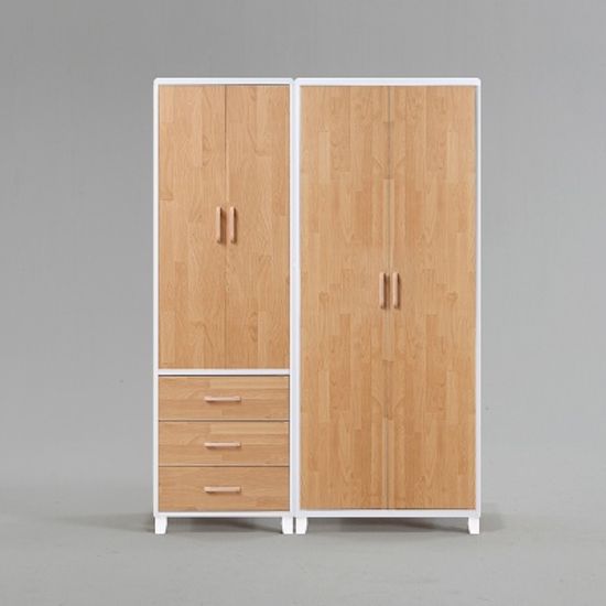 니스 3서랍 장롱세트 도어형 1400 (착불)