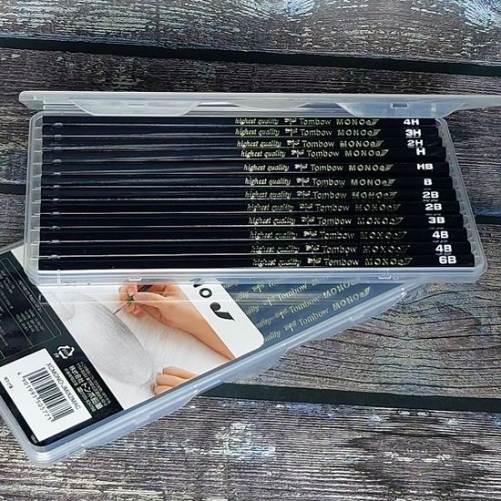 톰보 잠자리의 전설 모노연필 MONO-J 12본 케이스