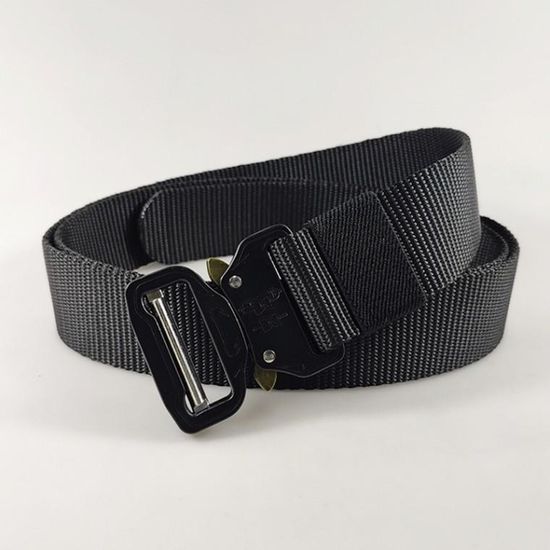 원터치 남자 캐주얼 벨트 패브릭 버클 등산 청바지