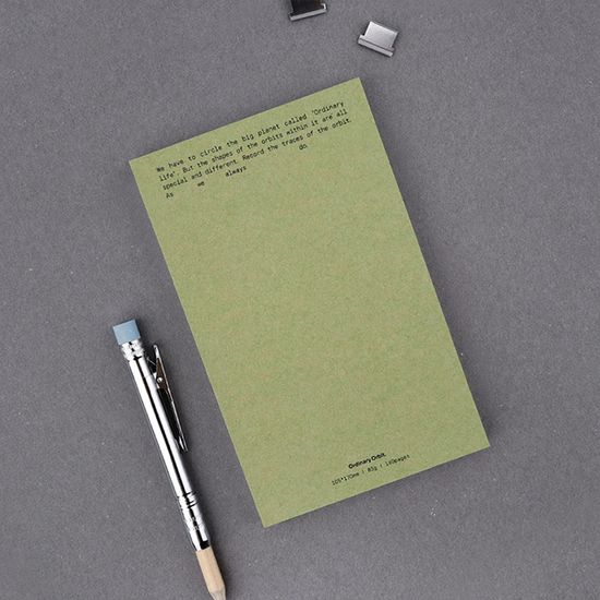 [대시앤도트] 오디너리 오르빗 그리드 노트